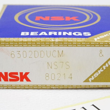 NSK Bearings Rillenkugellager 6302DDUCM 6302-DDU-CM / Neu OVP - Maranos.de