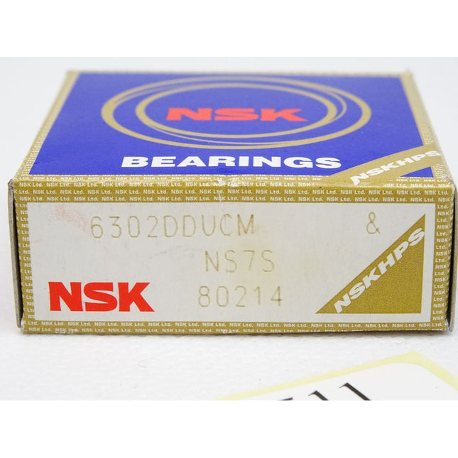 NSK Bearings Rillenkugellager 6302DDUCM 6302-DDU-CM / Neu OVP - Maranos.de