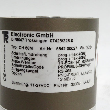 TR Electronic CH58M 5842-00027 / Neuwertig - Maranos.de