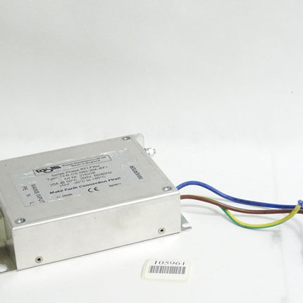 Rasmi Single Phase RFI Filter FFR-CS-080-20A-RF1 216228 - Maranos.de