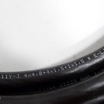 LQ Group X-TEC 23 Leistungsstecker mit Kabel 3+PE+5 Kunststoff gerade 1116874-01000 ca 10m / Unbenutzt - Maranos.de