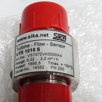 Sika Turbine-Flow-Sensor VTR 1015 S VS1572VA0000A4 / Neu - Maranos.de