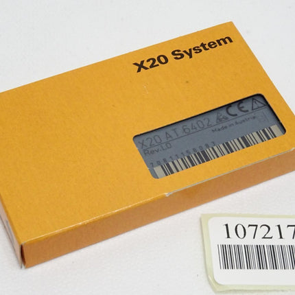 B&R X20AT6402 X20 AT 6402 Rev.L0 6 Eingänge für Thermoelemente / Neu OVP - Maranos.de