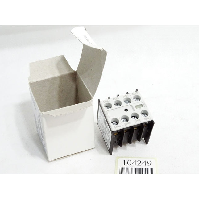 Siemens Hilfsschlaterblock 3RH1911-1GA13 / Neu OVP - Maranos.de