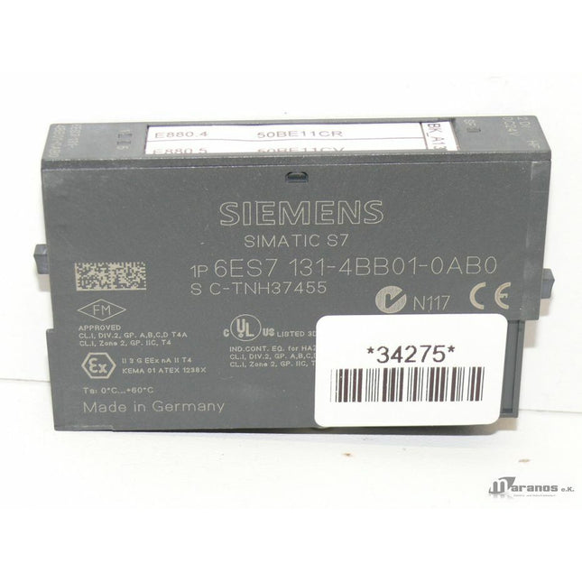 Siemens 6ES7131-4BB01-0AB0 Simatic S7 6ES7 131-4BB01-0AB0 - Maranos.de