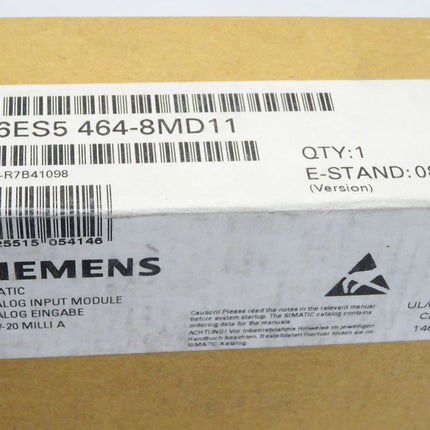 Siemens 6ES5464-8MD11 6ES5 464-8MD11 Neu OVP versiegelt - Maranos.de