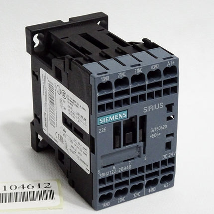 Siemens Hilfsschütz 3RH2122-2BB40 / Unbenutzt - Maranos.de