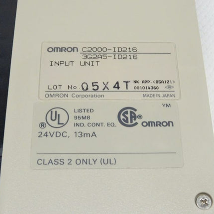 Omron C2000-ID216 3G2A5-ID216 Input Modul Eingabeeinheit - Maranos.de