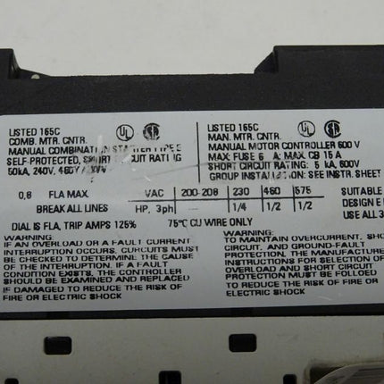 Siemens 3RV1011-0HA10 Motorschutzschalter Schütz 3RV1 011-0HA10 - Maranos.de