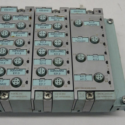 Siemens Simatic ET200pro Set 6ES7154-1AA01-0AB0 + 2x 141-4BF00-0AA0 + 142-48BD00-0AA0 - Maranos.de