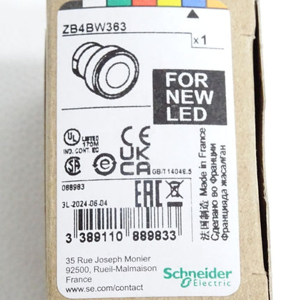 Schneider Electric ZB4BW363 Leuchtdrucktaster / Neu OVP - Maranos.de