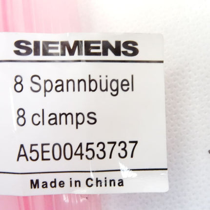 Siemens Spannbügel A5E00453737 / Inhalt : 8 Stück / Neu - Maranos.de
