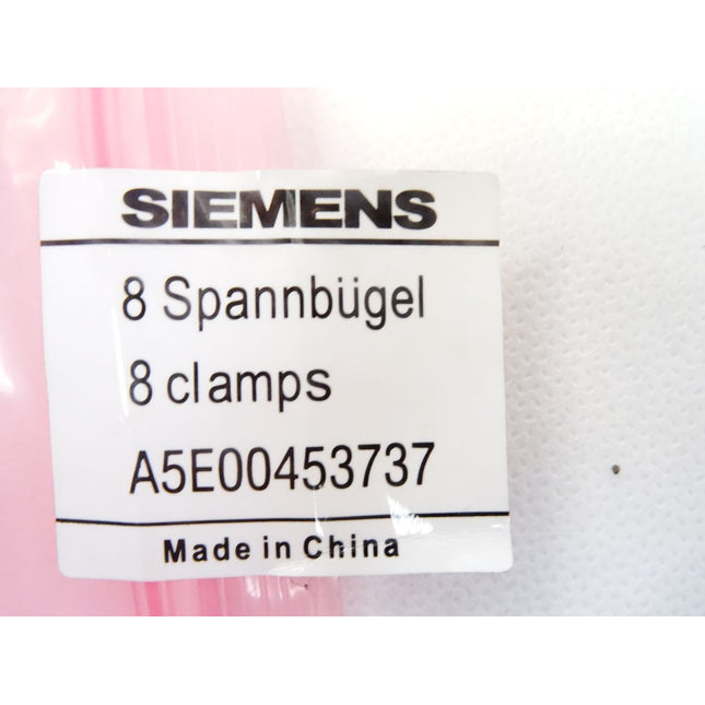 Siemens Spannbügel A5E00453737 / Inhalt : 8 Stück / Neu - Maranos.de