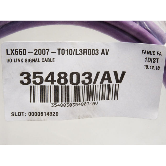 Fanuc I/O Link Signal Cable LX660-2007-T010/L3R003 / Neu OVP - Maranos.de