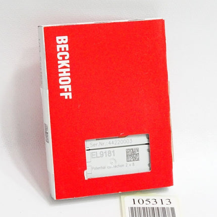 Beckhoff EL9181 Potenzialverteilungsklemme / Neu OVP versiegelt - Maranos.de