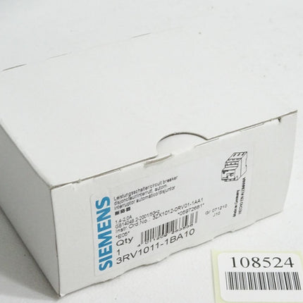Siemens Leistungsschalter 3RV1011-1BA10 / Neu OVP - Maranos.de