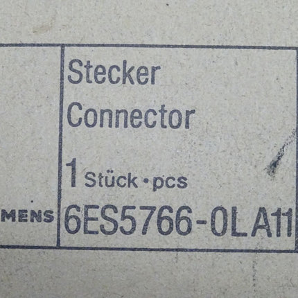 Siemens 6ES5 766-0LA11 Stecker S5 6ES566-0LA11 neu-OVP - Maranos.de
