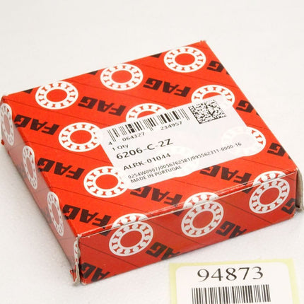 FAG Rillenkugellager 6206-C-2Z / Neu OVP - Maranos.de