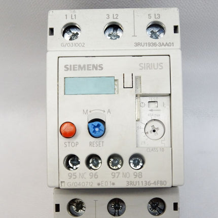 Siemens Sirius 3RU1136-4FB0 Überlastrelais 28...40 A - Maranos.de