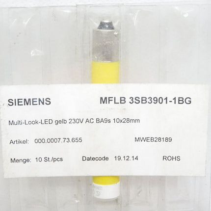 Siemens MFLB 3SB3901-1BG / Multi-Look-LED / Inhalt : 2 Stück / Neu OVP - Maranos.de