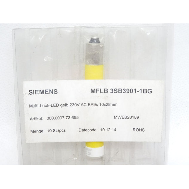 Siemens MFLB 3SB3901-1BG / Multi-Look-LED / Inhalt : 2 Stück / Neu OVP - Maranos.de