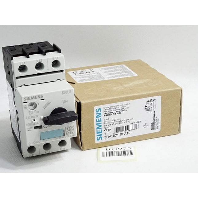 Siemens Leistungsschalter 3RV1021-0EA10 / Neu OVP - Maranos.de