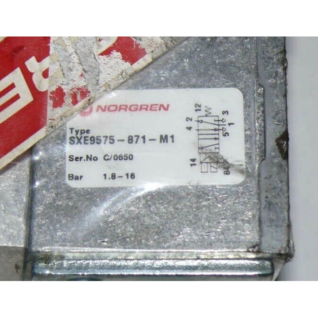 NEU / NORGREN Ventil SXE9575-871-M1 / C/0650 - Maranos.de