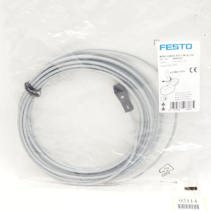Festo Kabel NEBV-Z3WA2L-R-E-5-N-LE2-S1 / 8047677 / Neu OVP - Maranos.de