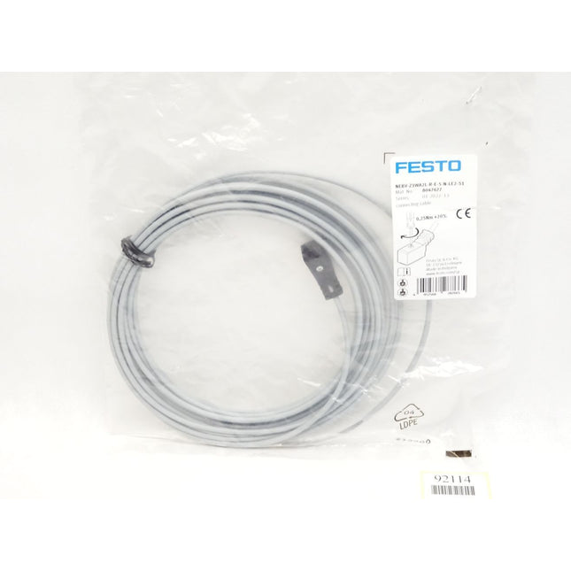 Festo Kabel NEBV-Z3WA2L-R-E-5-N-LE2-S1 / 8047677 / Neu OVP - Maranos.de