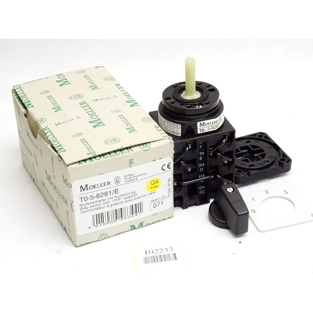 Moeller T0-5-8281/E Stufenschalter / Neu OVP - Maranos.de