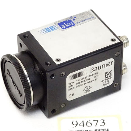 Baumer Sensor TXG08 11002193 Gigabit Ethernet 0,8 Megapixel Monochrom - Maranos.de