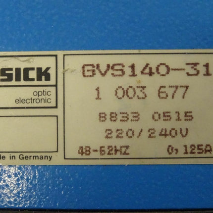 Sick GVE 140-31 / 1003677 Lichtschranke - Maranos.de