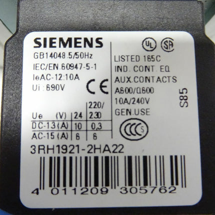 Siemens Sirius 3RT1045-3BB40  Leistungsschütz - Maranos.de