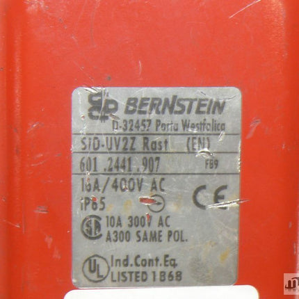 Bernstein SID-UV2Z Rast Reissleinenschalter Schalter /// - Maranos.de