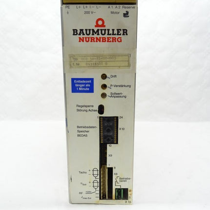 Baumüller BGS 3A-15-20-003 Servoregler Regelung Steuerung - Maranos.de