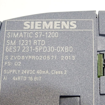 Siemens S7-1200 SM1231 RTD 6ES7231-5PD30-0XB0 6ES7 231-5PD30-0XB0 - Maranos.de