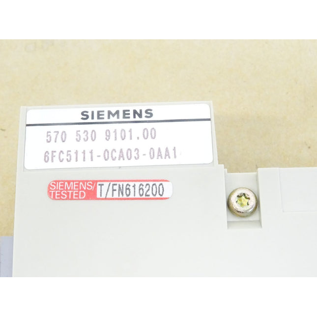 Siemens Sinumerik 6FC5111-0CA03-0AA1 / 5705309101.00 / Neu ovp - Maranos.de