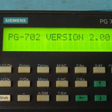 Siemens 6ES7702-0AA01-0YA0 PG702 Panel 6ES7 702-0AA01-0YA0 - Maranos.de