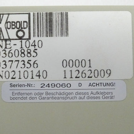 Kobold NE-1040 / 0360885 Elektrodenrelais NEU - Maranos.de