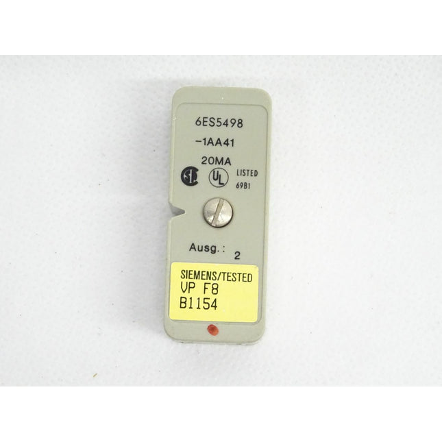 Siemens 6ES5498-1AA41 / 20MA / 6ES5 498-1AA41 / Ausg.: 2 - Maranos.de