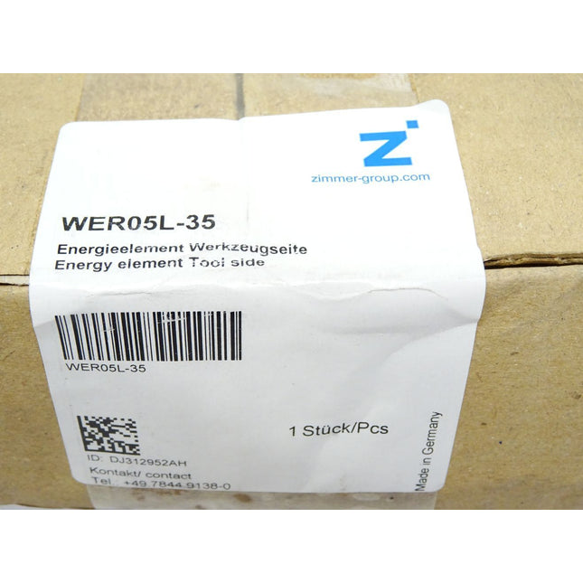 Zimmer-Group Sommer Automatic WER05L-35 / WER 05 L 35 / Energieelement Werkzeugseite / Neu OVP - Maranos.de