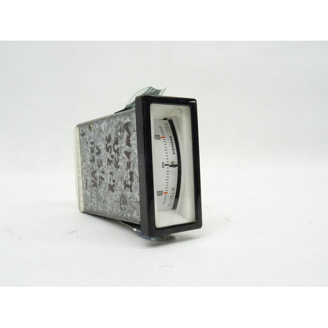 Siemens analoge Anzeige in Prozent % 7,5V Messgerät - Maranos.de