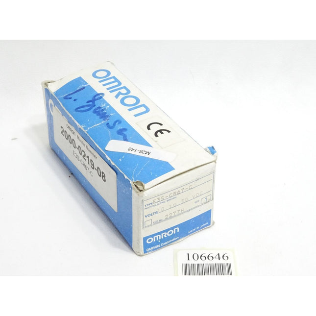 Omron E3S-CR67 Photoelectric Sensor  / Neu OVP - Maranos.de