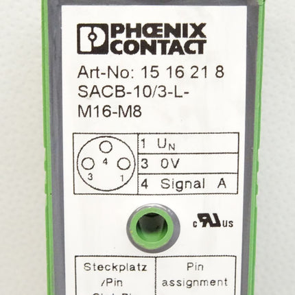 Phoenix Contact 1516218 SACB-10/3-L-M16-M8 / Neuwertig - Maranos.de