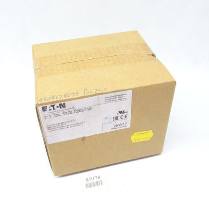 Eaton Control Transformer STZ0,2 (208/110) /  Steuertransformator / Neu OVP - Maranos.de