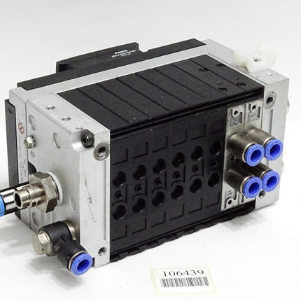 Festo 18210 CPV14-VI Ventilinsel + 165811 Elektrik-Anschaltung CPV14-GE-DI01-8 - Maranos.de