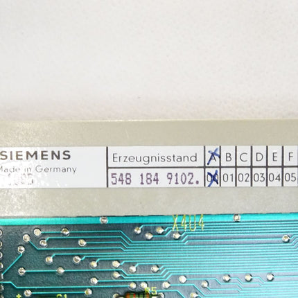 Siemens 5481849102.00 / 6FX1118-4AB01 - Maranos.de