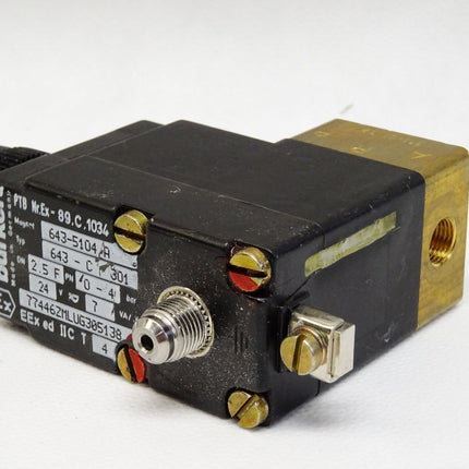 Bürkert 643-C 301 643-5104 A Magnetventil - Maranos.de