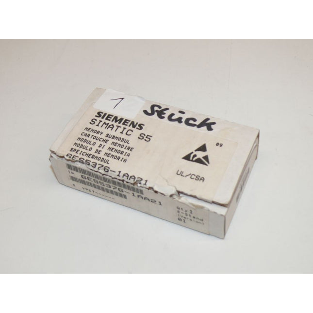 Siemens 6ES5376-1AA21 Simatic S5 6ES5 376-1AA21 E:01 NEU-OVP - Maranos.de