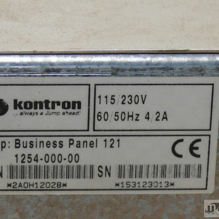 Kontron Business Panel 121 / 1254-000-00 / 2AOH12028 / - Maranos.de